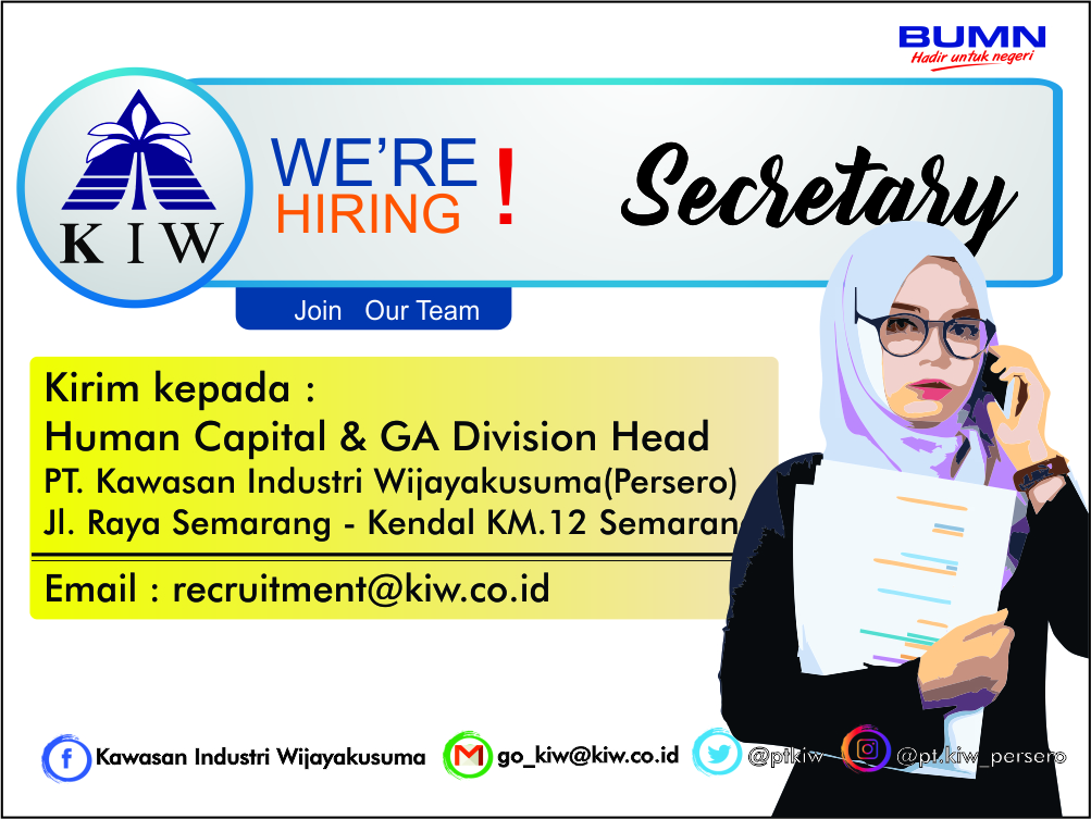 loker-sekretaris-depan